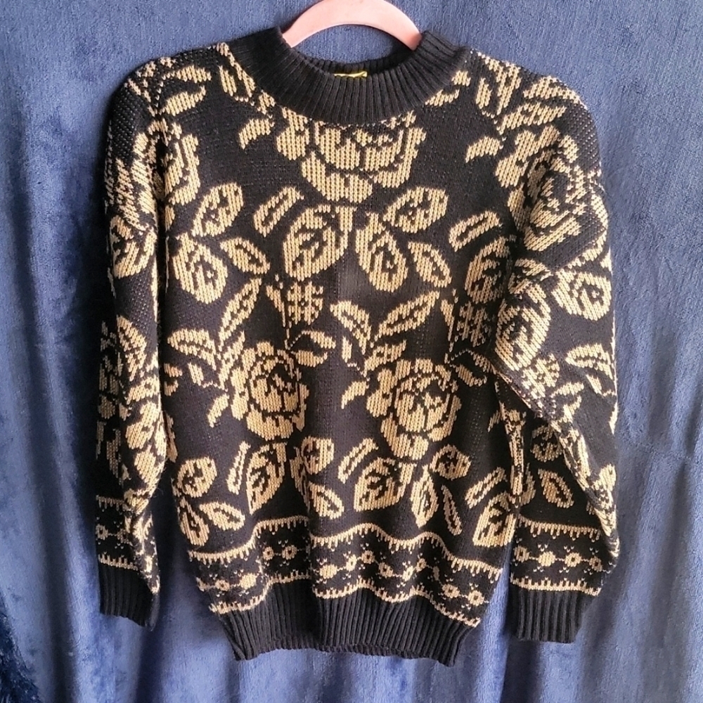 Vintage sparkle sweater